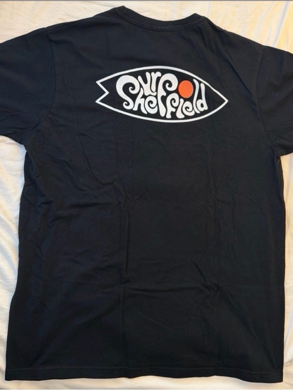 Surf Sheffield Black Graphic Tee
